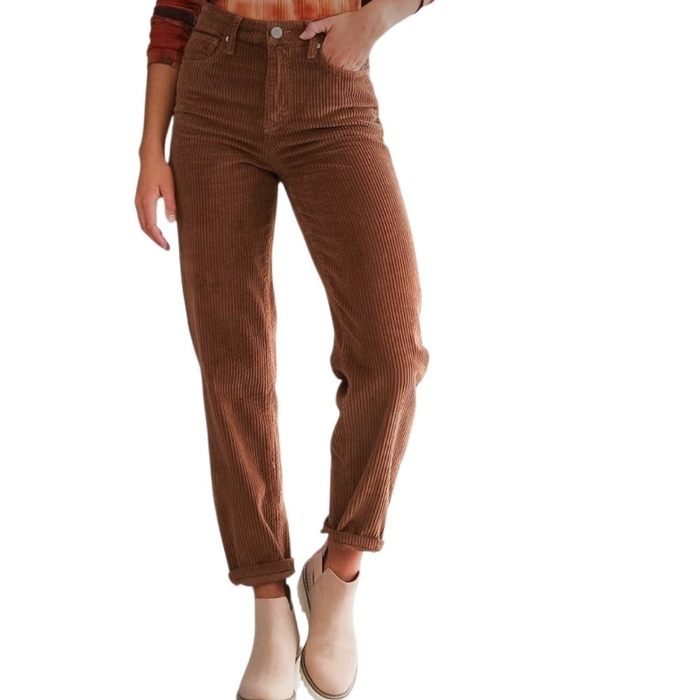 Gilded Intent 90's Straight Corduroy Pant Women Size 24